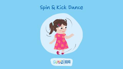 Preview image for the video "Spin &amp; Kick Dance Screen".